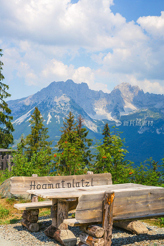 mount . wilder Kaiser, Astberg, Going, Tyrol，奥地利